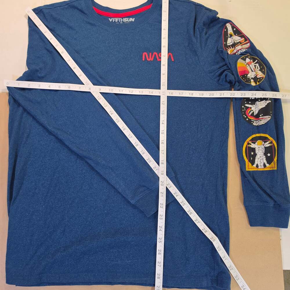 Fifth Sun NASA Astronaut Space Graphic Long Sleeve T-Shirt